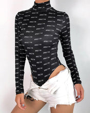 Load image into Gallery viewer, Letter Printing Long Sleeve Bodysuit